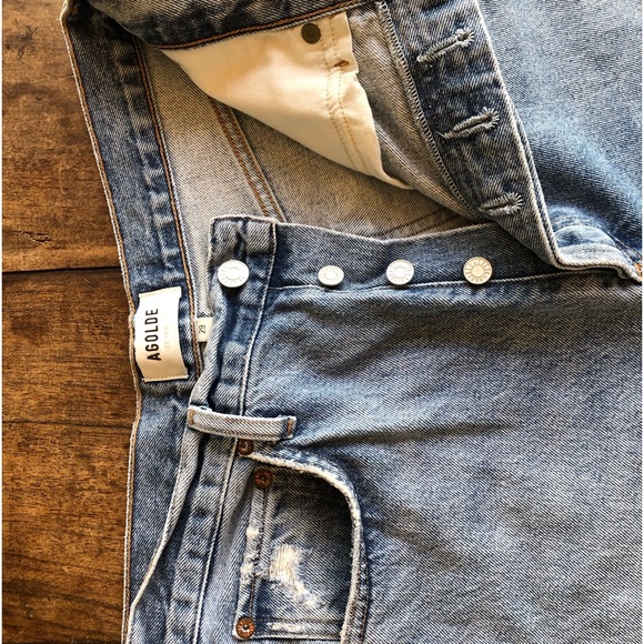 Agolde Riley in Emulsion - Picture 6 of 11